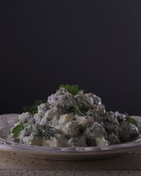 Салат с картошкой