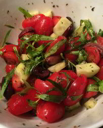 Салаты из помидор