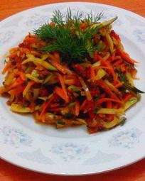 Салаты на скорую руку