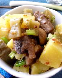 Салаты с шампиньонами