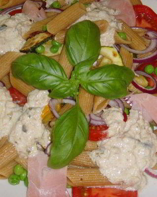 Паста-салат вителло тоннато