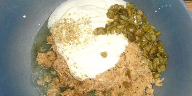 паста-салат вителло тоннато