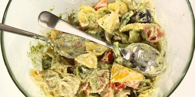 пестрый флорентийский салат