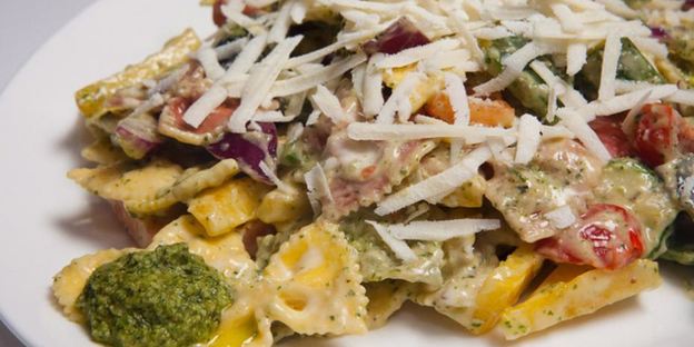 пестрый флорентийский салат