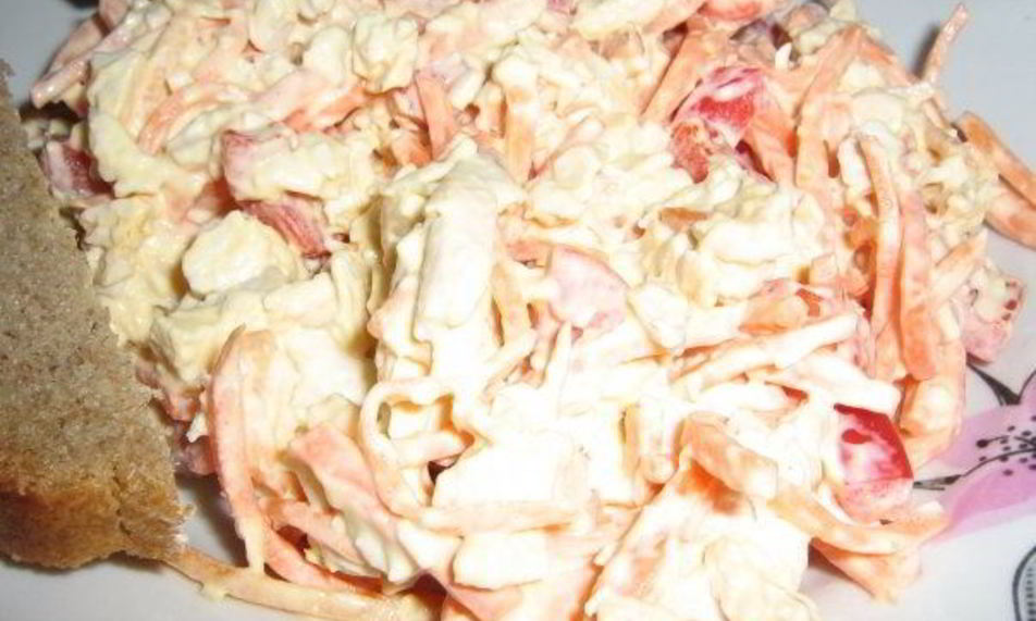 Рецепт салата бодрость