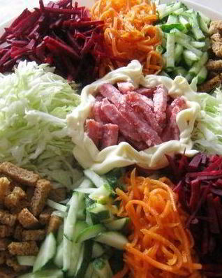 Салат Горка