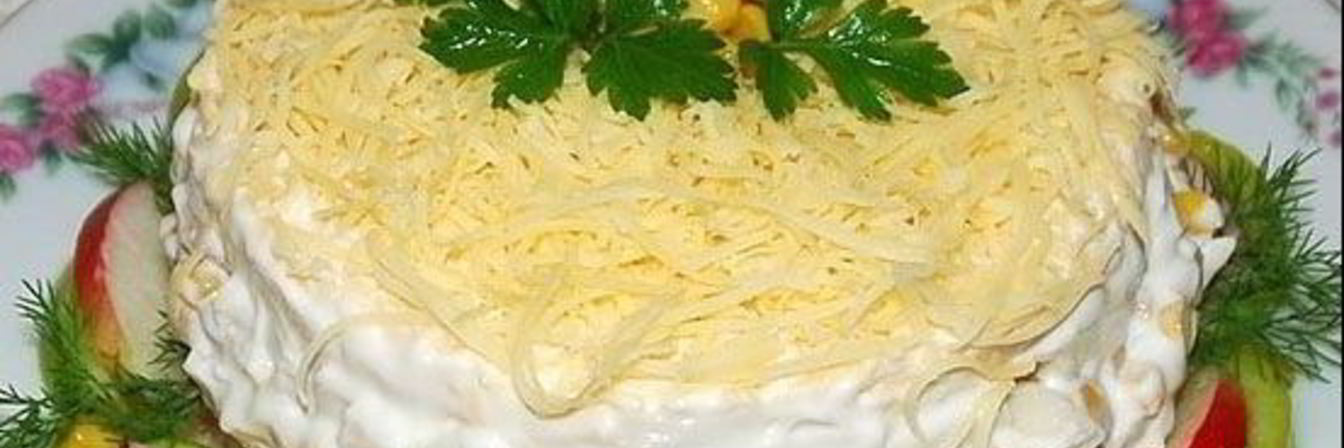 Салат из мяса криля