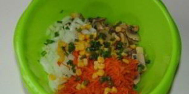 салат из шампиньонов маринованных