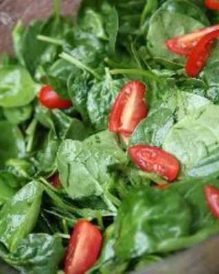 Салат из шпината