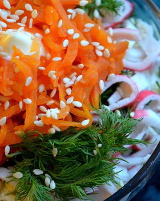 Салат крабовый