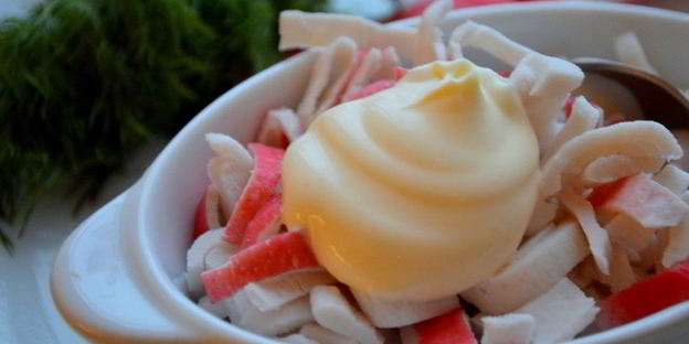 салат крабовый