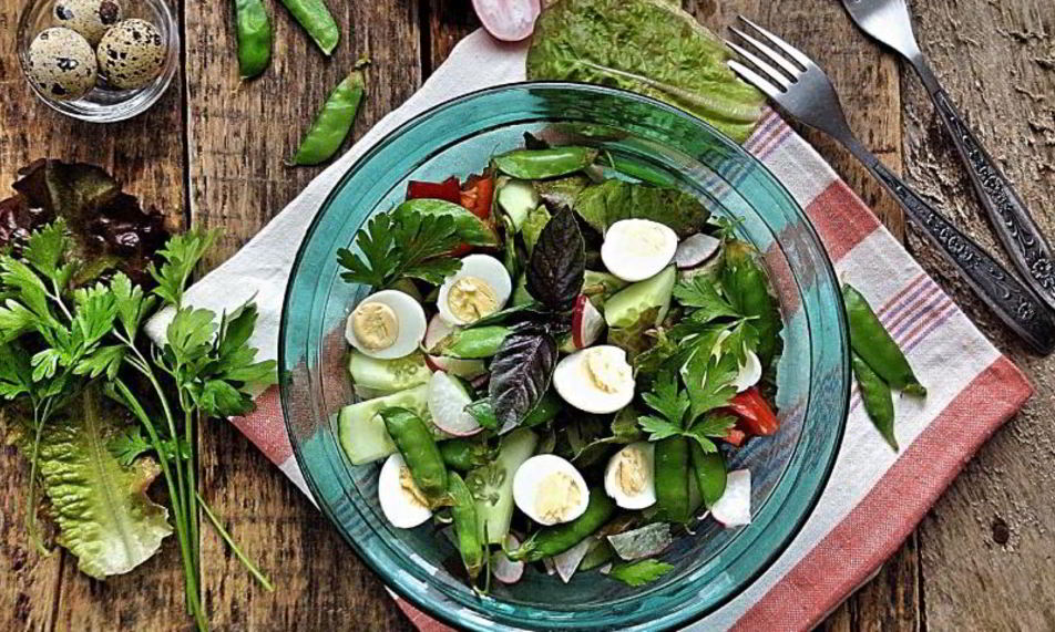 Рецепт салата летнее настроение