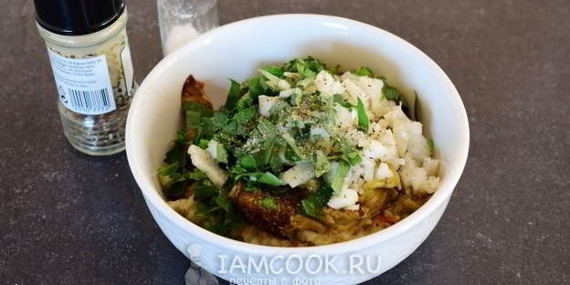 салат мелидзаносалата из баклажанов