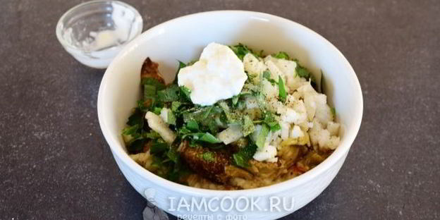 салат мелидзаносалата из баклажанов