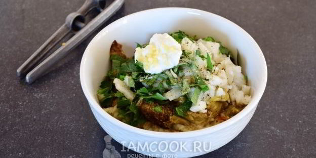 салат мелидзаносалата из баклажанов