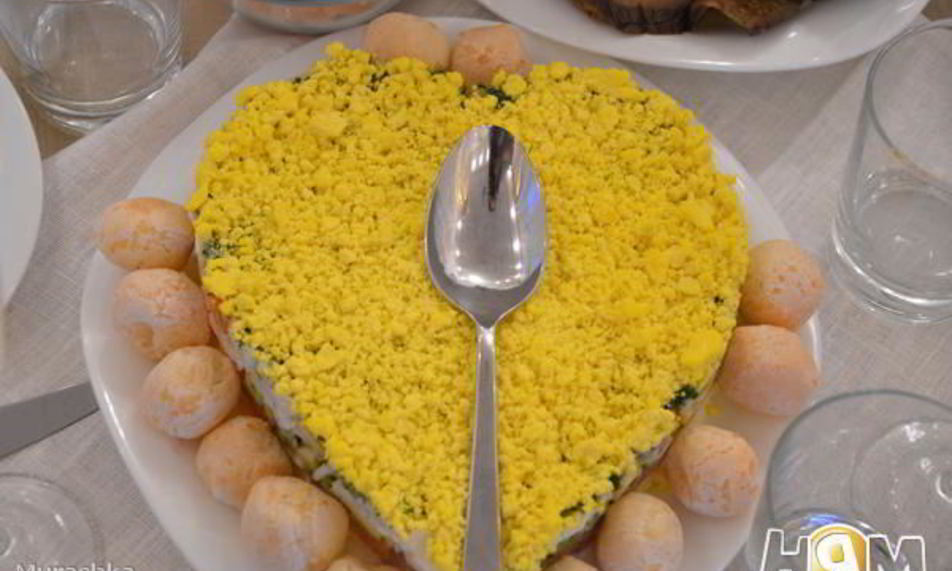 Рецепт декабрьской мимозы