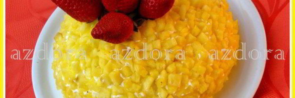 Десерт Мимоза