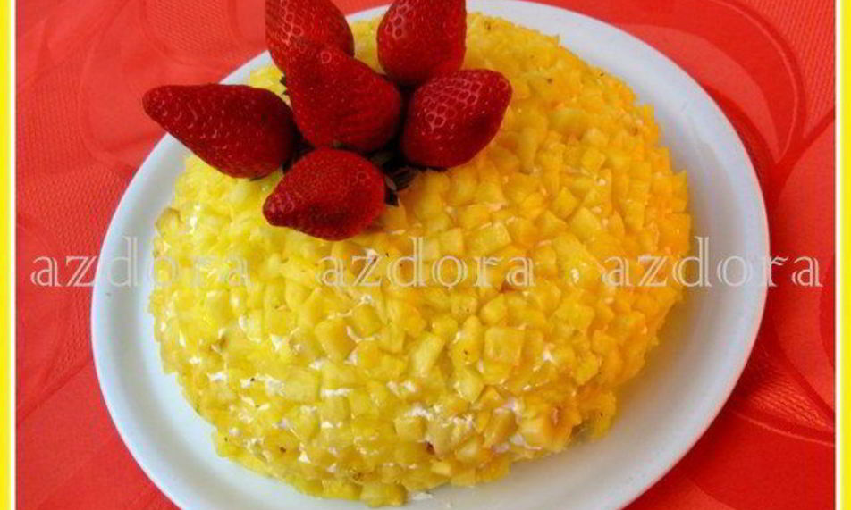 Рецепт десерта мимоза