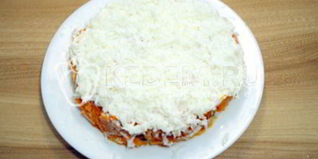 классический салат мимоза