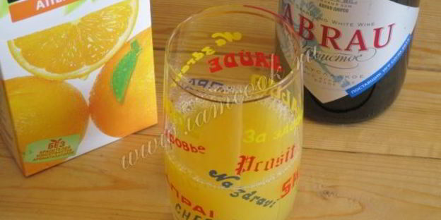 коктейль мимоза