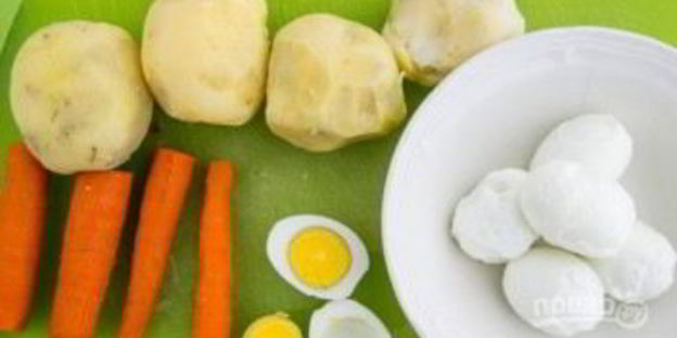 мимоза с тунцом