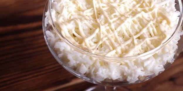 мимоза в бокале