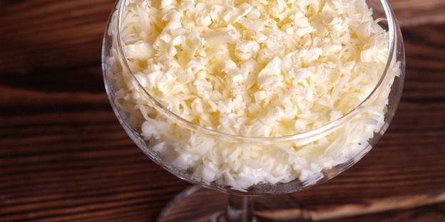 мимоза в бокале