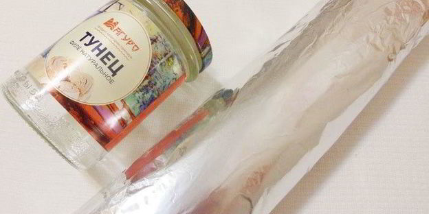 мимоза в лаваше