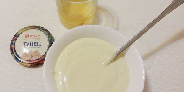 мимоза в лаваше