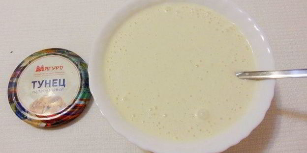 мимоза в лаваше