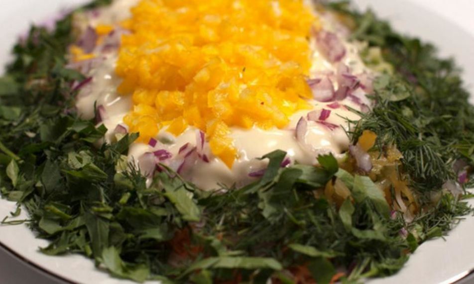 Рецепт нежной мимозы