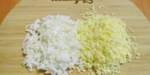 салат мимоза без картофеля