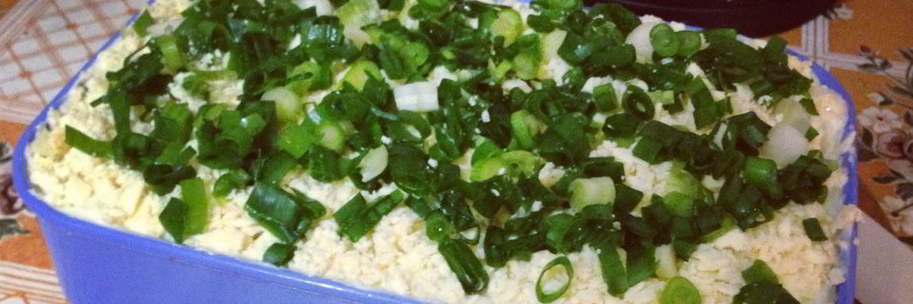 Салат Мимоза легкий