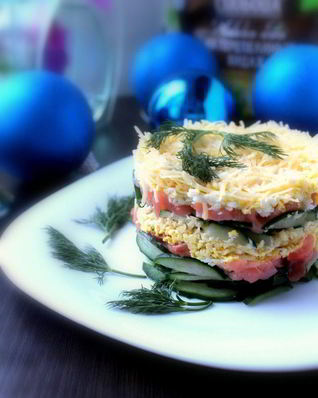 Салат Мимоза на Новый Год