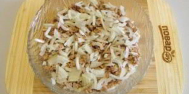 салат мимоза новогодний