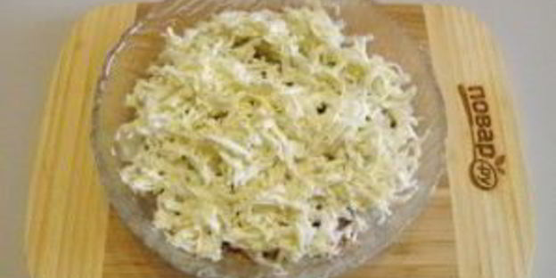 салат мимоза новогодний