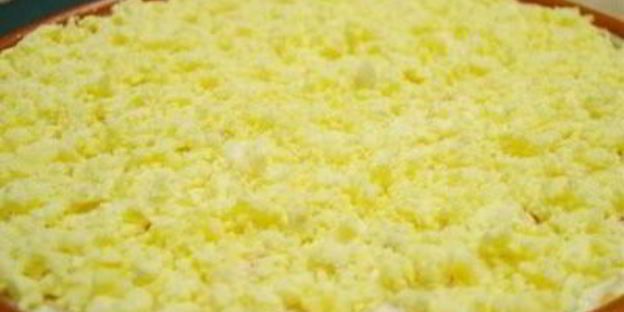 салат мимоза с плавленым сыром