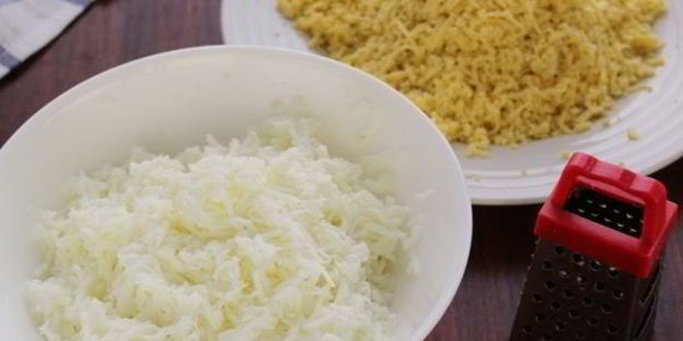 салат мимоза с сыром и сливочным маслом