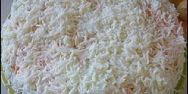 салат мимоза с тунцом