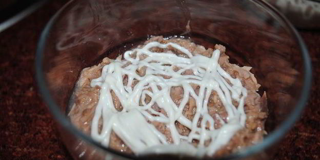 салат моя мимоза