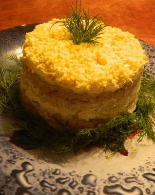 Салат Немимозная мимоза