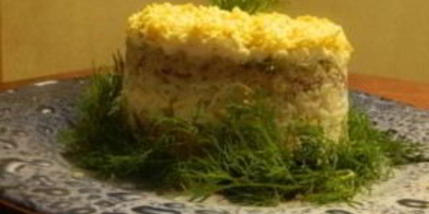 салат немимозная мимоза