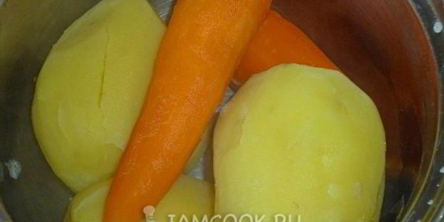 слоеный салат мимоза