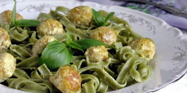 тальятелле мимоза