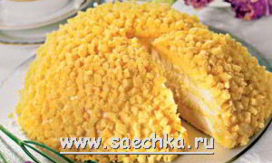 Рецепт торта мимоза
