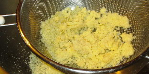 цуккотто мимоза с лимонным муссом