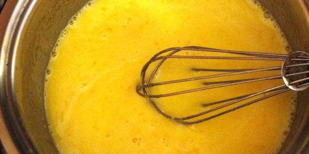 цуккотто мимоза с лимонным муссом