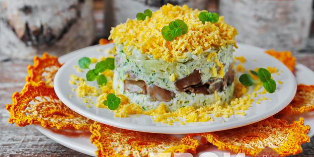 грибы под шубой