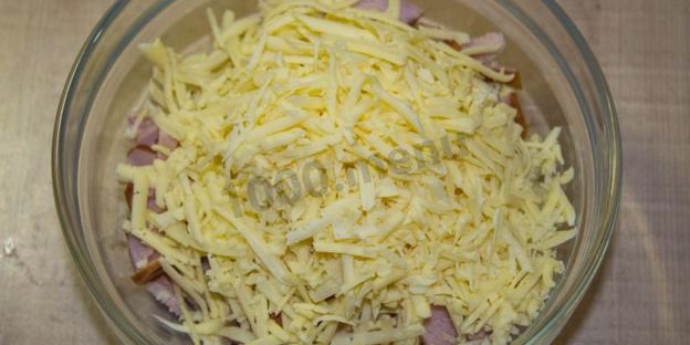 картошка под шубой в духовке