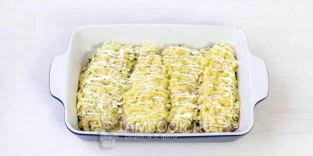 куриная грудка под шубой в духовке